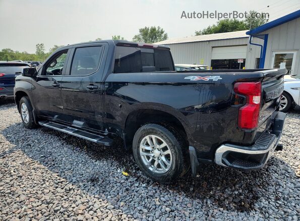 3GCUYDED9KG203349 2019 CHEVROLET SILVERADO Black Rear left