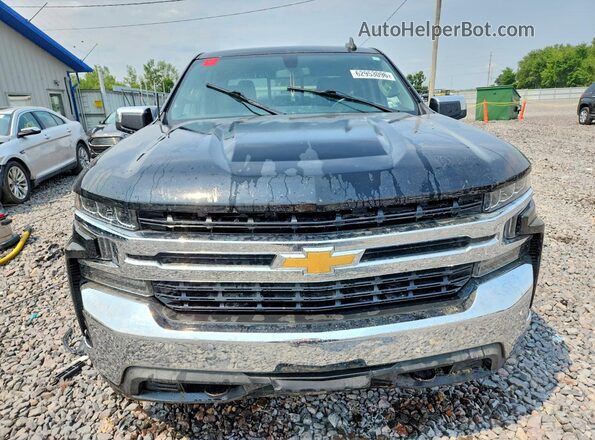 3GCUYDED9KG203349 2019 CHEVROLET SILVERADO Black Front view