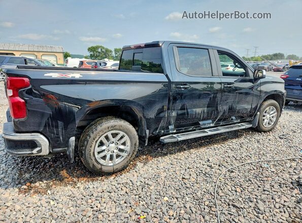 3GCUYDED9KG203349 2019 CHEVROLET SILVERADO Black Rear right