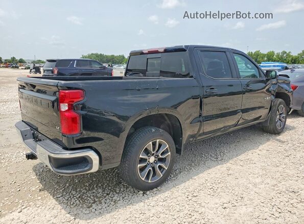 3GCUYDET2MG153310 2021 CHEVROLET SILVERADO Черный Задняя правая четверть