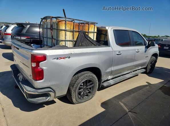 3GCUYDET4LG290943 2020 CHEVROLET SILVERADO Silver Tył prawy