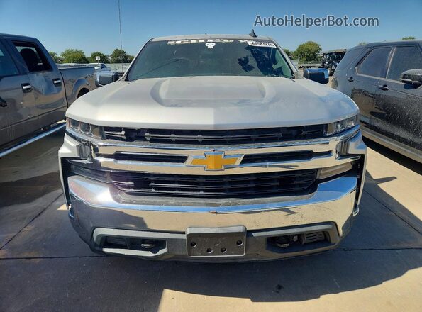 3GCUYDET4LG290943 2020 CHEVROLET SILVERADO Silver Widok z przodu