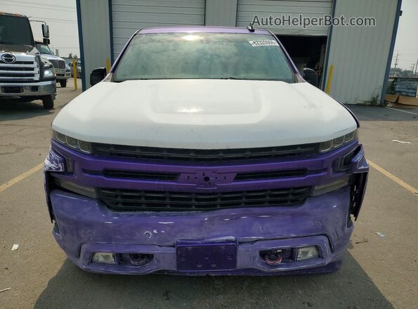 3GCUYEED1LG408428 2020 CHEVROLET SILVERADO Purple Front view