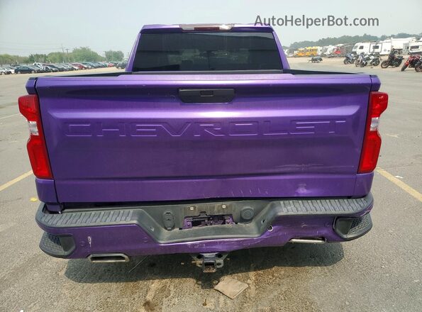 3GCUYEED1LG408428 2020 CHEVROLET SILVERADO Purple Rear view