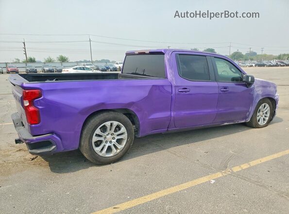 3GCUYEED1LG408428 2020 CHEVROLET SILVERADO Purple Rear right