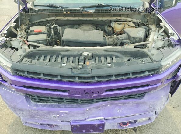 3GCUYEED1LG408428 2020 CHEVROLET SILVERADO Purple Rear interior view