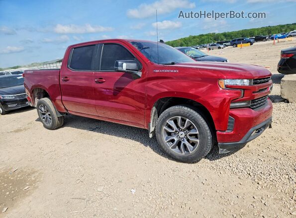 3GCUYEED2KG301886 2019 CHEVROLET SILVERADO Red წინა მარჯვენა