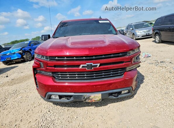 3GCUYEED2KG301886 2019 CHEVROLET SILVERADO Red წინა ხედი