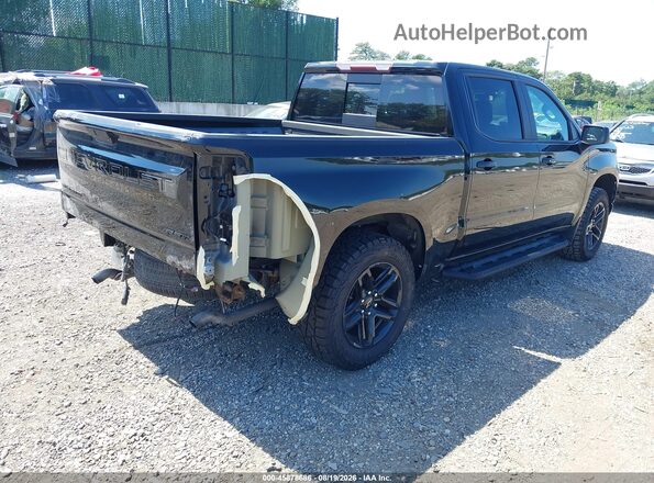 3GCUYEED2LG139257 2020 CHEVROLET SILVERADO Черный Задняя правая четверть