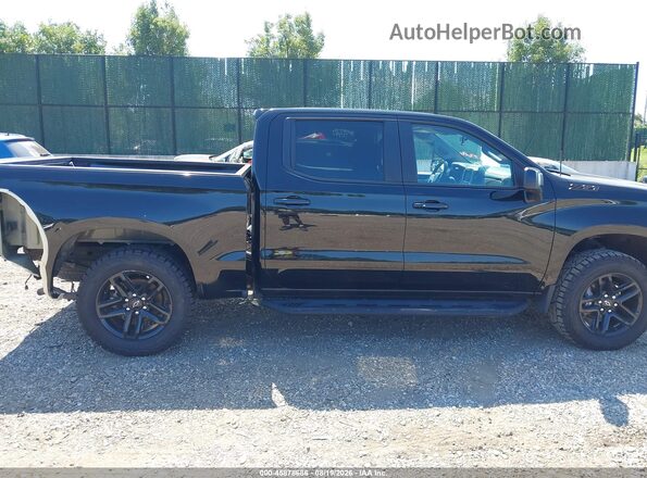 3GCUYEED2LG139257 2020 CHEVROLET SILVERADO Черный Вид задней части салона