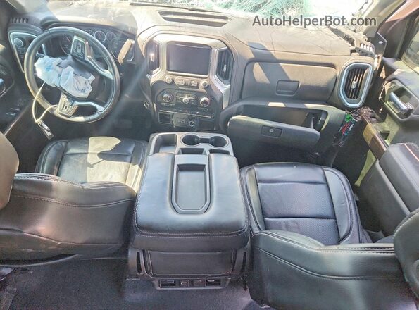 3GCUYEED2LG159492 2020 CHEVROLET SILVERADO Black Առջևի վահանակի տեսք
