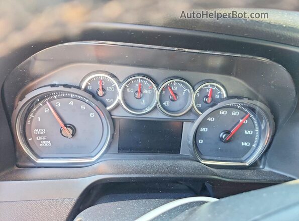 3GCUYEED2LG159492 2020 CHEVROLET SILVERADO Black Սարքավորումների վահանակի տեսք