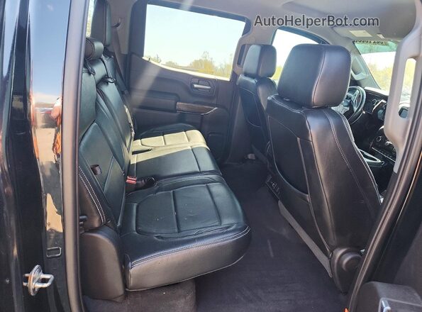 3GCUYEED2LG159492 2020 CHEVROLET SILVERADO Black Հետևի նստատեղերի տեսք