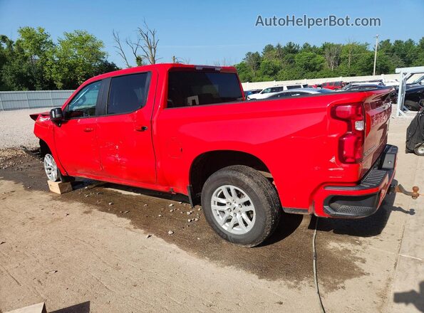 3GCUYEED2LG229458 2020 CHEVROLET SILVERADO Red Rear left