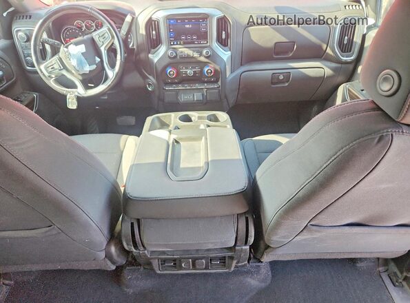 3GCUYEED2LG229458 2020 CHEVROLET SILVERADO Red Dashboard view