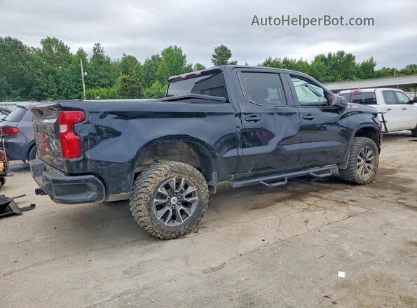 3GCUYEED2MG424445 2021 CHEVROLET SILVERADO Black უკანა მარჯვენა