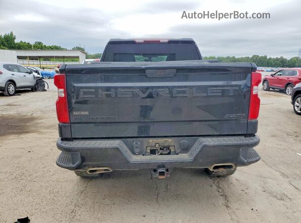 3GCUYEED2MG424445 2021 CHEVROLET SILVERADO Black უკანა ხედი