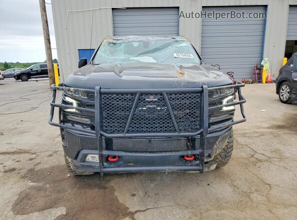 3GCUYEED2MG424445 2021 CHEVROLET SILVERADO Black წინა ხედი