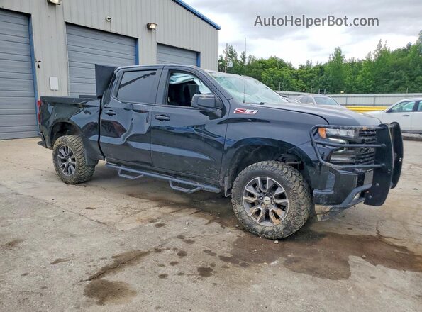 3GCUYEED2MG424445 2021 CHEVROLET SILVERADO Black წინა მარჯვენა