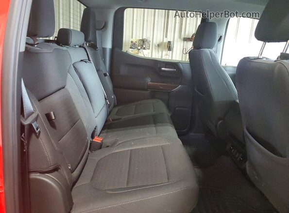 3GCUYEED3LG431242 2020 CHEVROLET SILVERADO Red Հետևի նստատեղերի տեսք