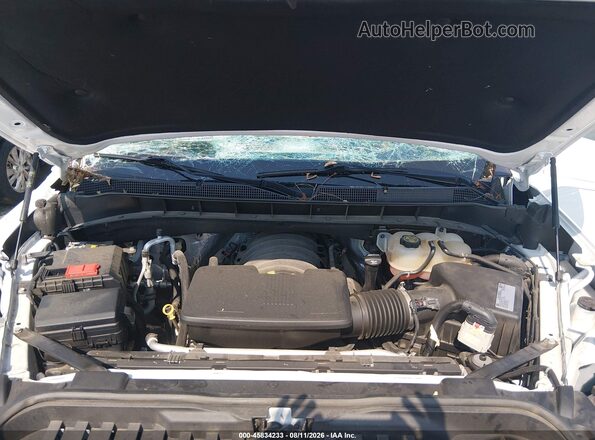 3GCUYEED4KG156835 2019 CHEVROLET SILVERADO Белый Вид сзади