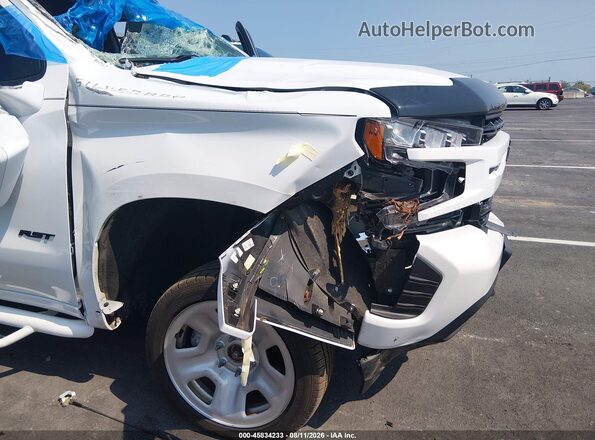 3GCUYEED4KG156835 2019 CHEVROLET SILVERADO Белый Вид спереди