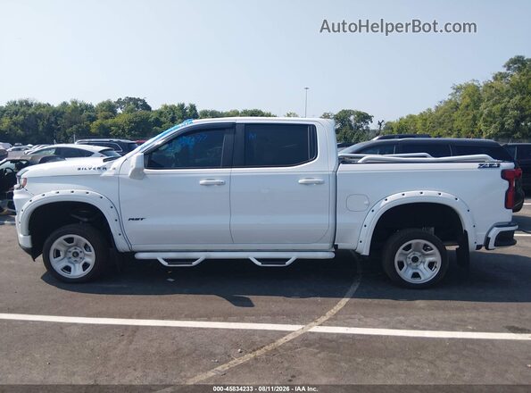 3GCUYEED4KG156835 2019 CHEVROLET SILVERADO Белый Вид задней части салона