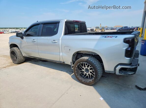 3GCUYEED4KG286419 2019 CHEVROLET SILVERADO Silver Հետևի ձախ