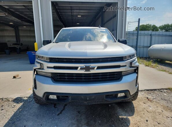 3GCUYEED4KG286419 2019 CHEVROLET SILVERADO Silver Դիմացի տեսք