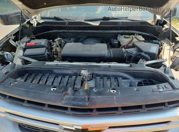 3GCUYEED4KG286419 2019 CHEVROLET SILVERADO Silver Սալոնի հետևի տեսք