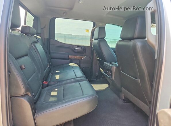 3GCUYEED4KG286419 2019 CHEVROLET SILVERADO Silver Հետևի նստատեղերի տեսք