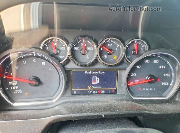 3GCUYEED4KG286419 2019 CHEVROLET SILVERADO Silver Սարքավորումների վահանակի տեսք