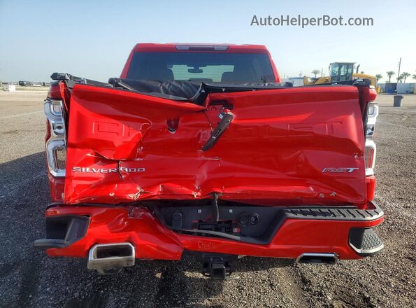 3GCUYEED5MG232016 2021 CHEVROLET SILVERADO Red Widok z tyłu