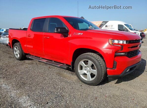 3GCUYEED5MG232016 2021 CHEVROLET SILVERADO Red Przód prawy