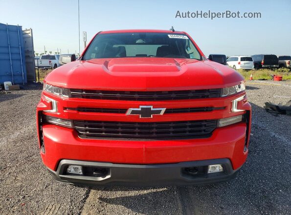 3GCUYEED5MG232016 2021 CHEVROLET SILVERADO Red Widok z przodu
