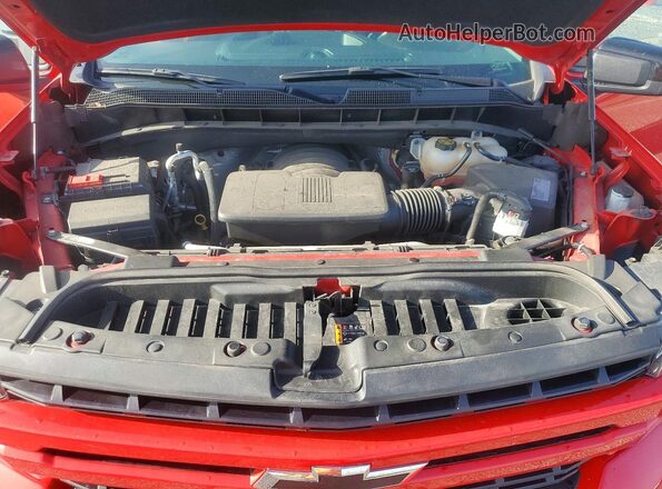 3GCUYEED5MG232016 2021 CHEVROLET SILVERADO Red Widok komory silnika
