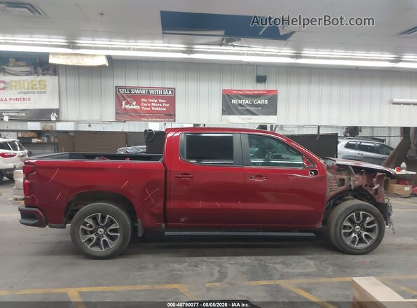3GCUYEED6KG136229 2019 CHEVROLET SILVERADO Red Սալոնի 360 աստիճան տեսք
