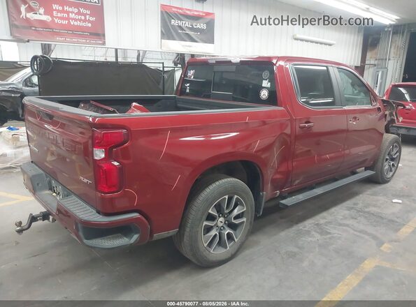 3GCUYEED6KG136229 2019 CHEVROLET SILVERADO Red Հետևի աջ