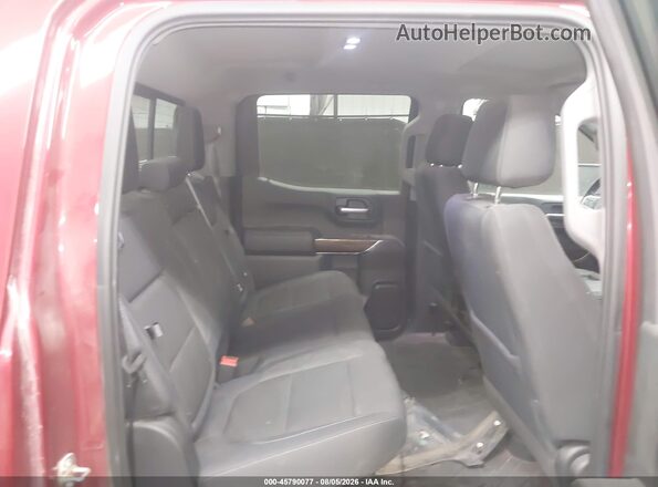 3GCUYEED6KG136229 2019 CHEVROLET SILVERADO Red VIN կոդի պիտակի տեսք