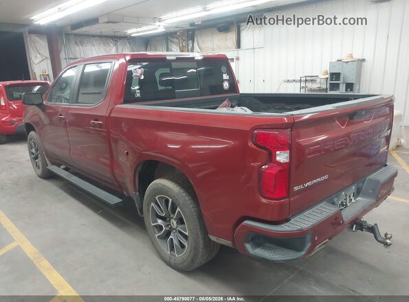 3GCUYEED6KG136229 2019 CHEVROLET SILVERADO Red Հետևի ձախ