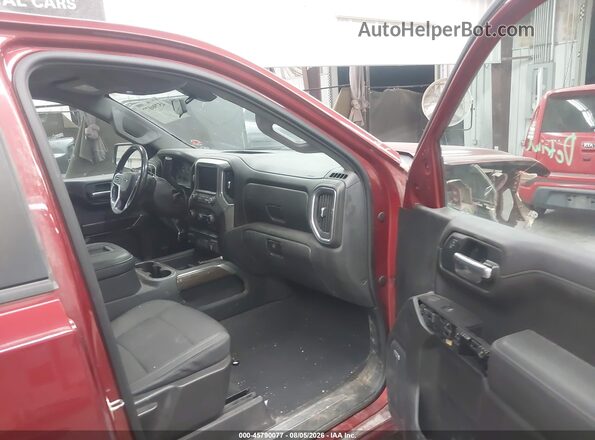 3GCUYEED6KG136229 2019 CHEVROLET SILVERADO Red Սալոնի դիմացի տեսք
