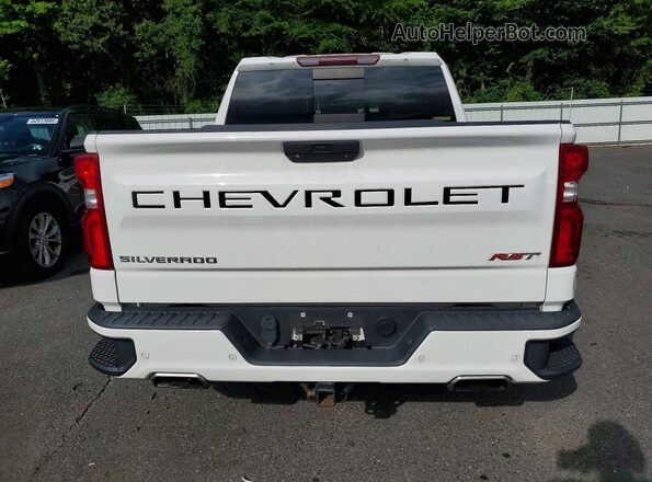 3GCUYEED7KG109136 2019 CHEVROLET SILVERADO White უკანა ხედი
