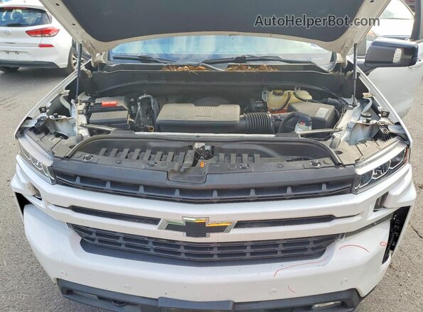 3GCUYEED7KG109136 2019 CHEVROLET SILVERADO White უკანა სალონის ხედი
