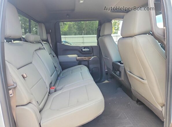 3GCUYEED7KG295602 2019 CHEVROLET SILVERADO White Rear seats view