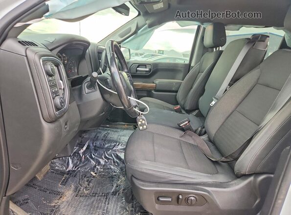 3GCUYEED8KG310964 2019 CHEVROLET SILVERADO White Вид салону спереду