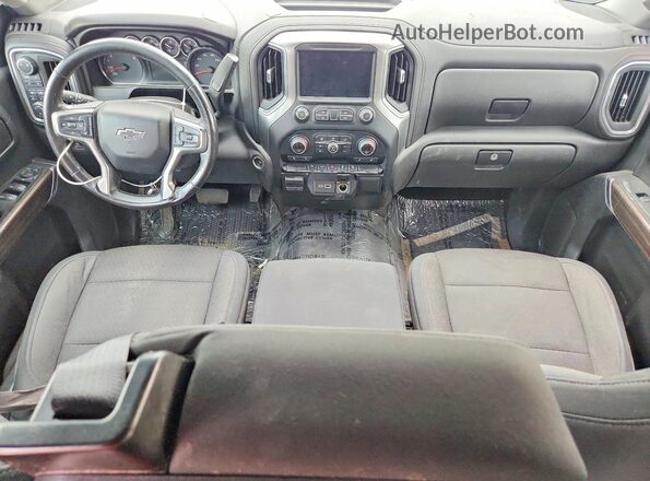 3GCUYEED8KG310964 2019 CHEVROLET SILVERADO White Вид панелі приладів