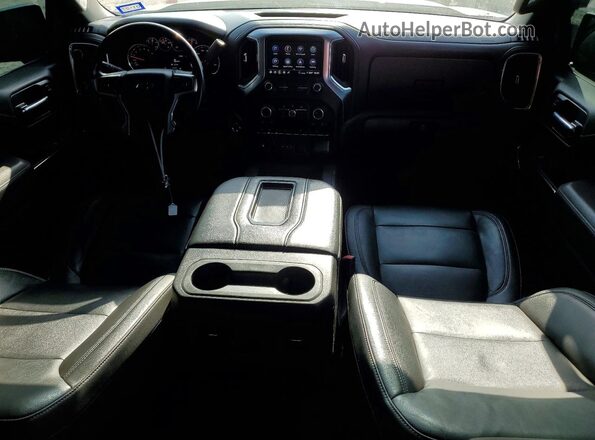 3GCUYEED9LG390020 2020 CHEVROLET SILVERADO Black Առջևի վահանակի տեսք