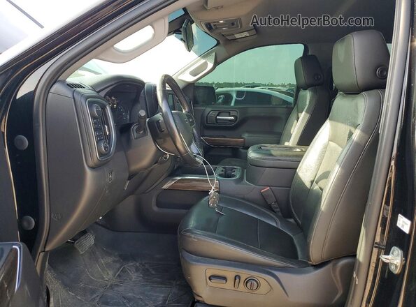 3GCUYEED9LG390020 2020 CHEVROLET SILVERADO Black Սալոնի դիմացի տեսք