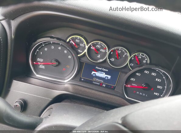 3GCUYEED9LG428698 2020 CHEVROLET SILVERADO Черный Вид задних сидений
