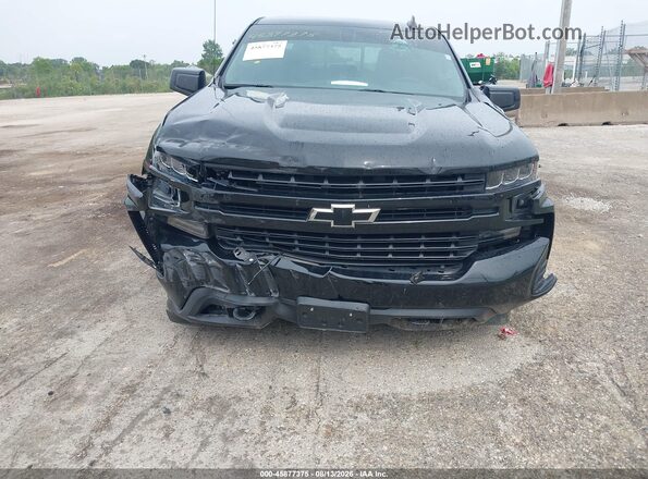 3GCUYEED9LG428698 2020 CHEVROLET SILVERADO Черный Вид спереди